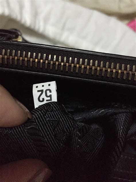 prada purse serial number check